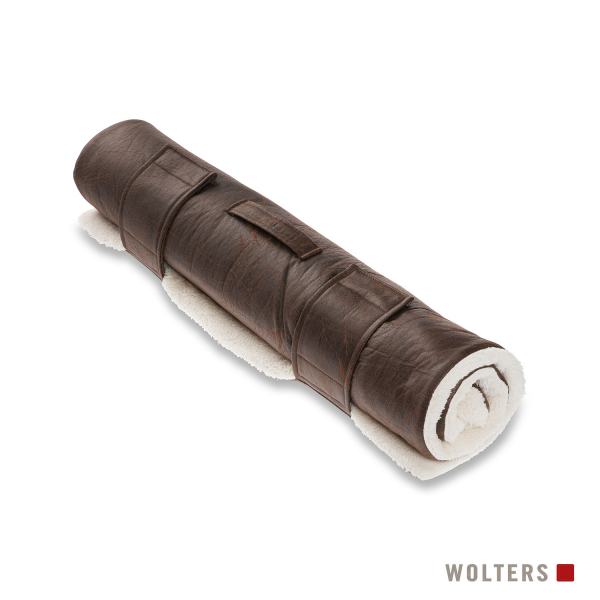 WOLTERS Reisedecke Vagabund 100 x 75cm braun