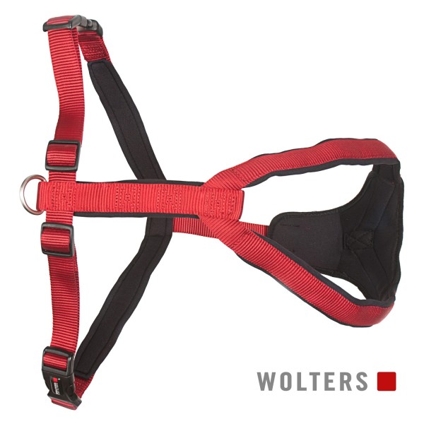 WOLTERS Geschirr Prof. Comfort 50-60 rot/schwarz