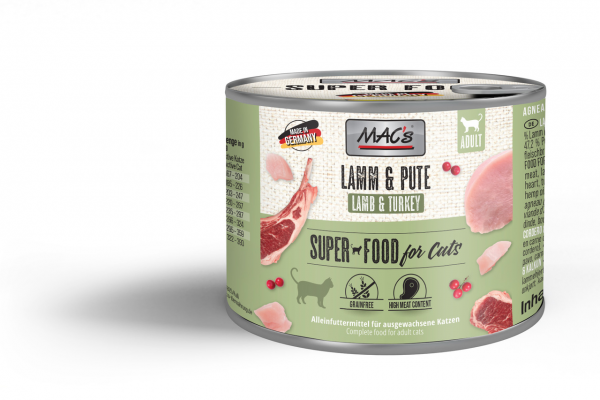 MAC´s Cat Lamm & Pute 200g