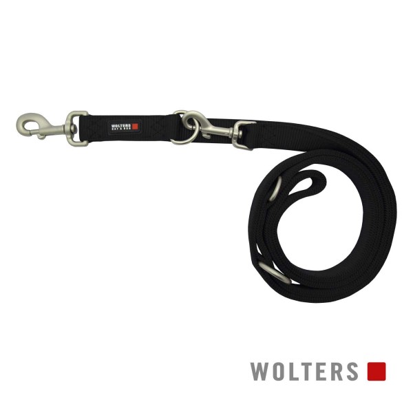WOLTERS Leine Prof.Classic M 300cm x 15mm schwarz