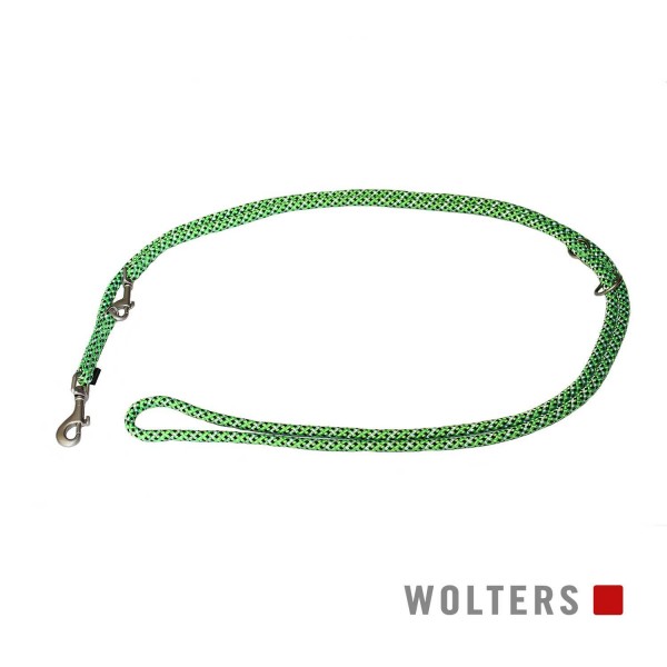 WOLTERS Leine Everest reflek. 300cmx9mm lime/sw