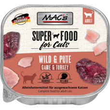MAC´s Cat Schale Wild & Pute 85g