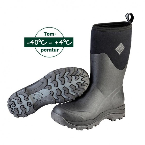 Muck Boot Arctic Outpost Mid schwarz/grau Gr. 48