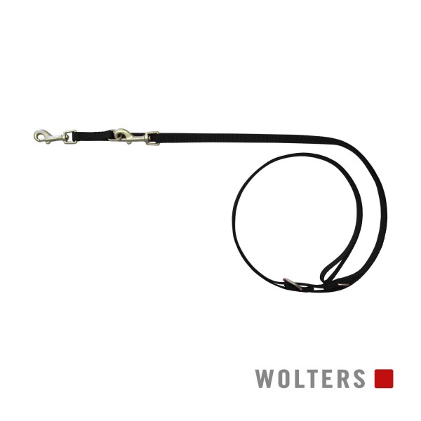 WOLTERS Leine Prof.Classic M 200cm x 15 mm schwarz