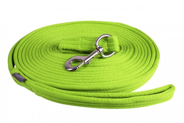 Longier Leine in tasche Lime