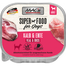 MAC´s Dog Schale Kalb & Ente 150g