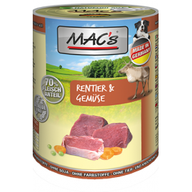 Mac´s Dog Rentier, Gemüse & Pasta 400g