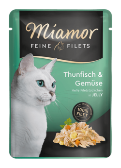 Miamor Feine Filets Thunfisch+Gemüse 100g