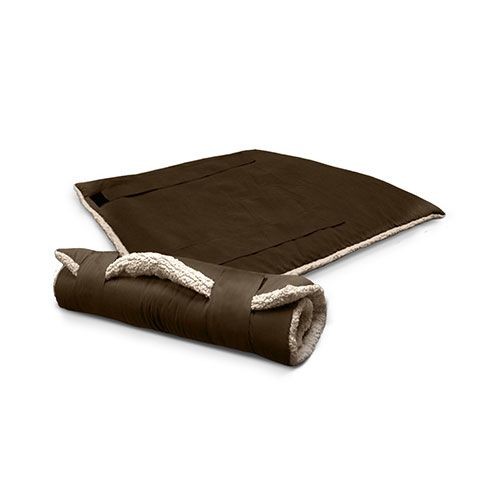WOLTERS Reisedecke Vagabund 100 x 75cm braun