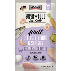 MAC´s Cat Pouch Pack Hering & Shrimps 100g