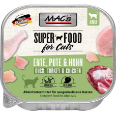 MAC´s Cat Schale Ente, Pute, Huhn pur 100g