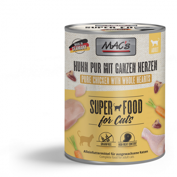 MAC´s Cat Huhn mit ganzen Herzen 800g