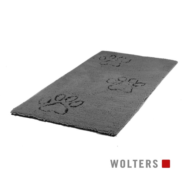 WOLTERS Dirty Dog Runner 120 x 60 cm grau
