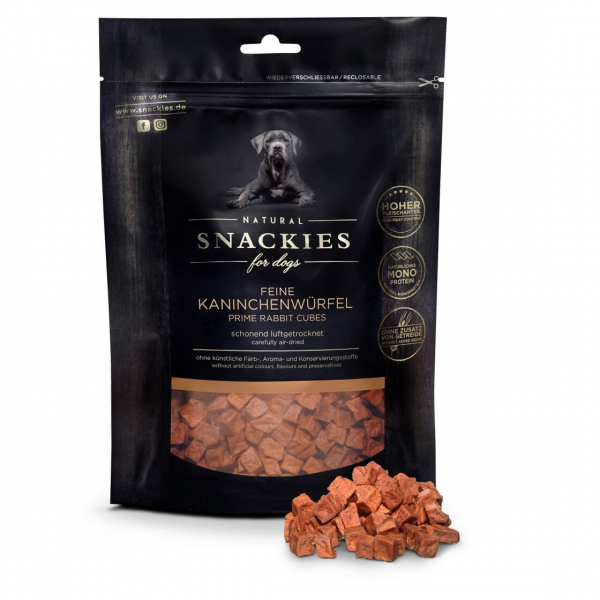 Snackies Feine Kaninchenwürfel 170g