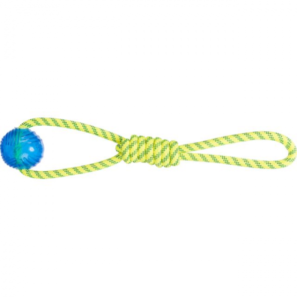 TRIXIE Aqua Toy Spieltau mit eingeflochtenem Ball