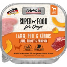 MAC´s Dog Schale Lamm, Pute & Kürbis 150g