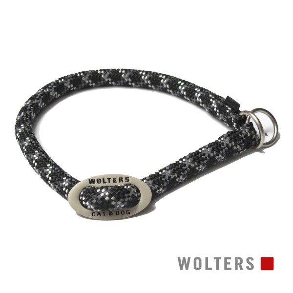 WOLTERS Schlupfhalsband Everest schw/graph 35x9