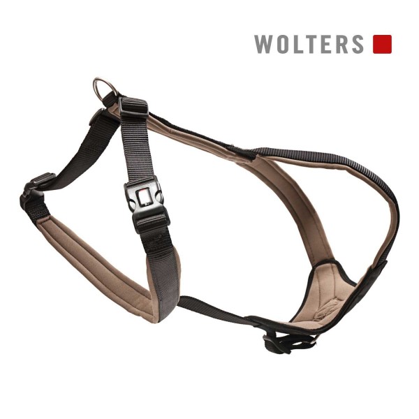 WOLTERS Geschirr Prof.Com 70-85cm schwarz/braun
