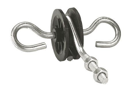Torgriffisolator 6mm Gewinde neutral