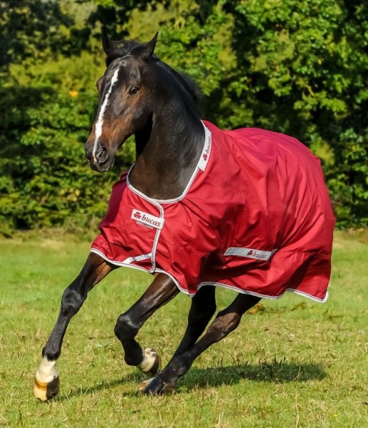 Bucas Select Turnout Ruby Regendecke 125 cm