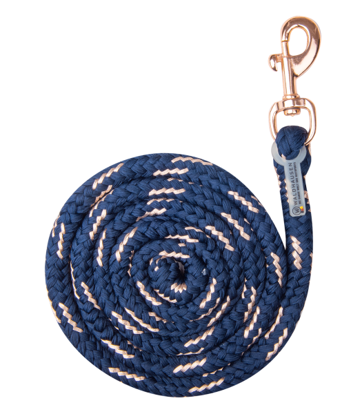 Anbindestrick Rosé, Karabinerhaken