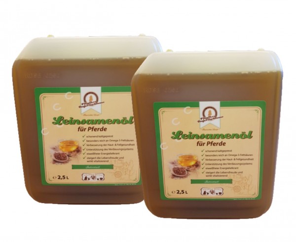 PfeuffersBayernschmaus Leinsamenöl 2 x 2,5L Vorrat