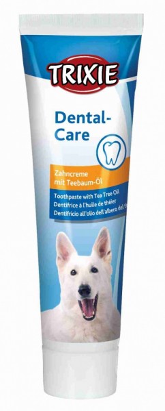 TRIXI Zahncreme mit Teebaumöl, Hund, 100 g