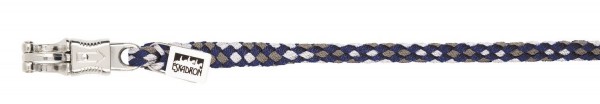 ESKADRON Strick PANIKHAKEN vernickelt navy/weiß/an