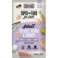 MAC´s Cat Pouch Pack Hering & Shrimps 100g