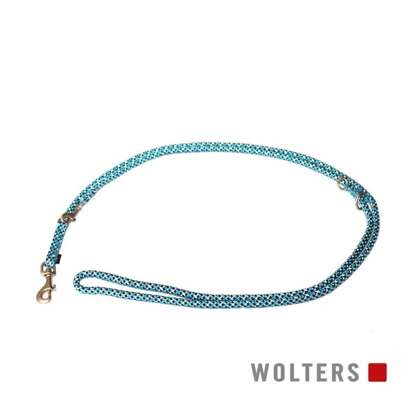 WOLTERS Leine Everest reflek. 300cmx13mm aqua/sw