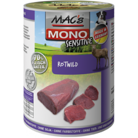 MAC´s Dog MONO Sensitive Rotwild 400g