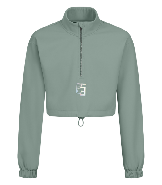 Funktions Sweater Amelie, Teens silberblau