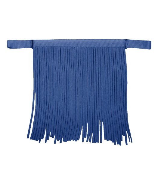 Fliegenfransen Salon, blau, Pony