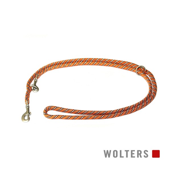 WOLTERS Leine Everest reflekt ora/schw 200x9