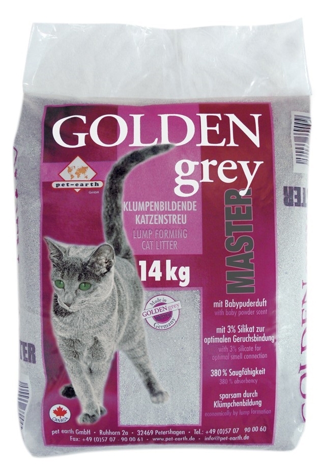 Katzenstreu Golden Grey master mit Silikat 14kg | Katzenstreu | Katzenstreu  & Katzenklo | Katzenzubehr | Katze | Pfeuffer-Mhle | Reit- und  Hundesportartikel, Tiernahrung