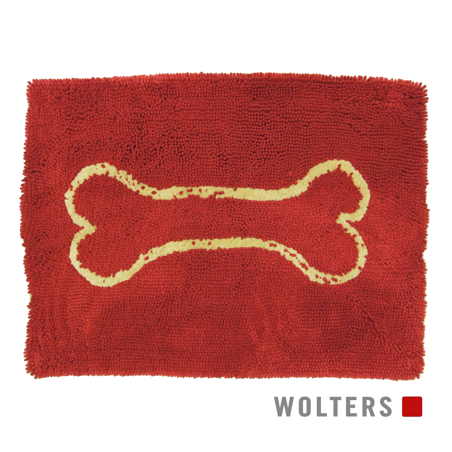 Wolters Dirty Dog Doormat Small 58 X 40 Cm Rot