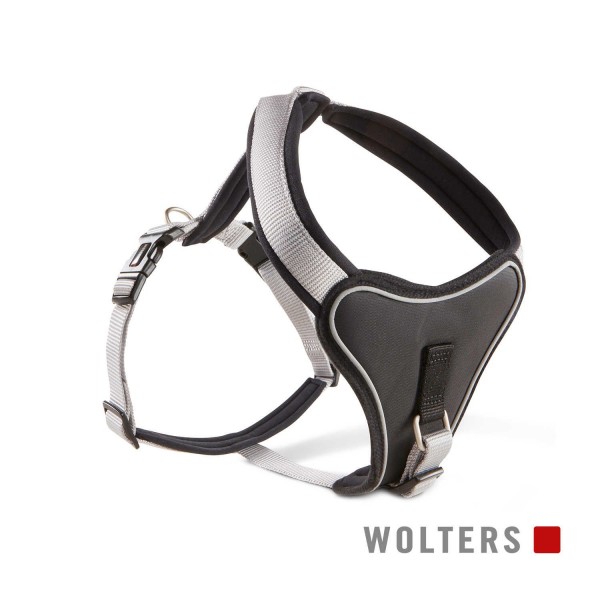 WOLTERS Geschirr Prof.Com 60-70cm silber/schwarz