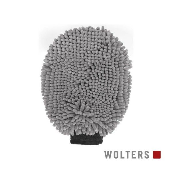 WOLTERS Dirty Dog Grooming Mitt 26 x 20cm grau