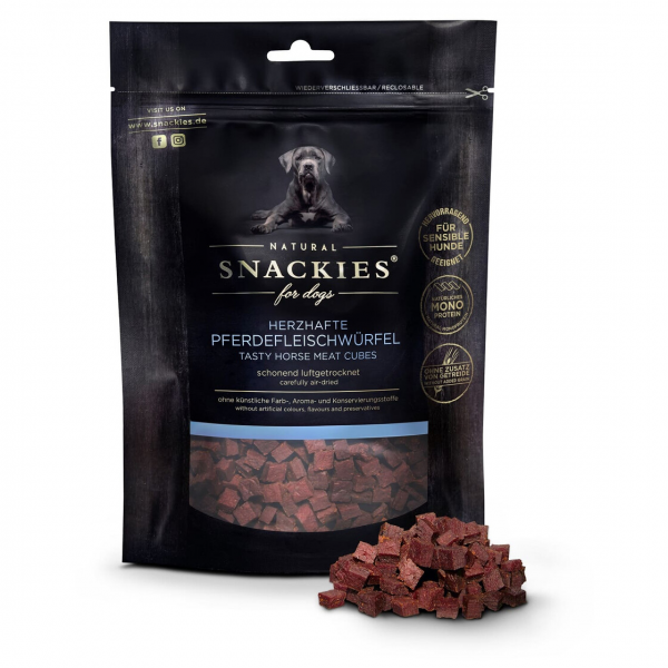 Snackies Herzhafte Pferdefleischwürfel 170g