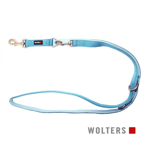 WOLTERS Leine Prof. Comf. 200cmx25mm aqua/azur