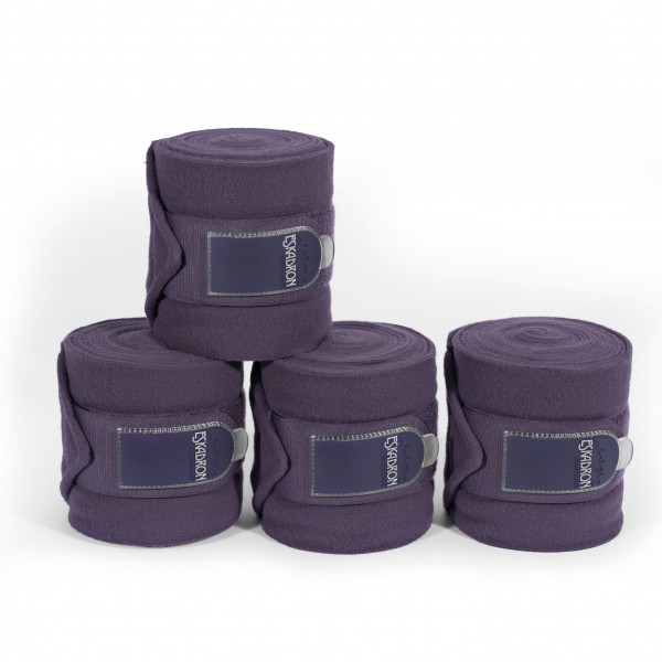 ESKADRON Bandagen FLEECE plum Satz