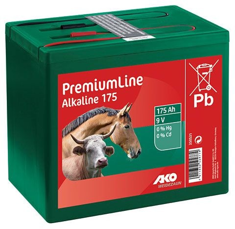 AKO Batterie Alkaline 9 V, 175 Ah