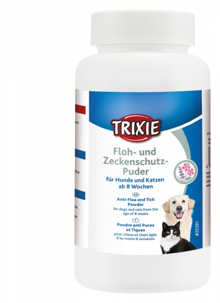 TRIXIE Floh- und Zeckenschutz-Puder 150g