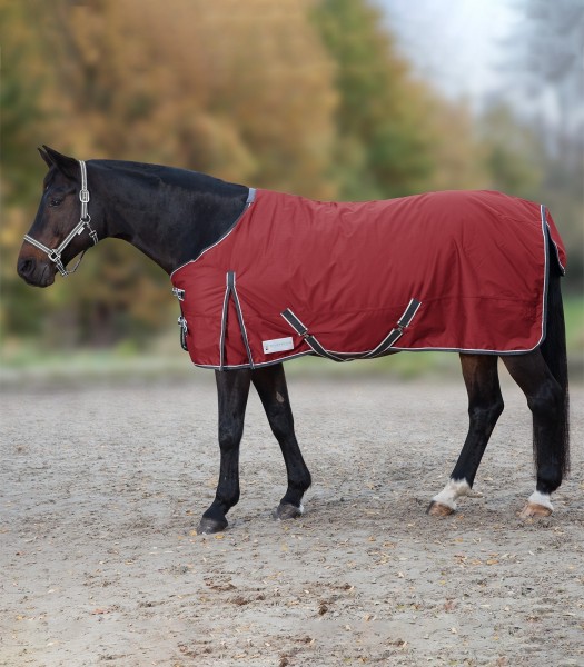 ECONOMIC OUTDOORDECKE 200 G rubinrot/asphalt 155cm