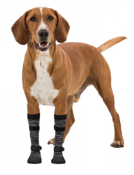 Pfotenschutz Walker Socks L schwarz grau 2 stk.