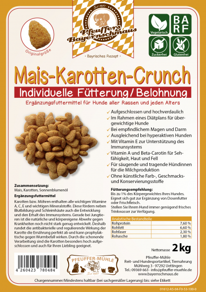 BayernschKarott-Spezial/Mais-Karotten-Crunch 1,8kg
