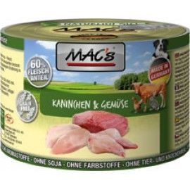 MAC´s Dog Kaninchen & Gemüse 200g