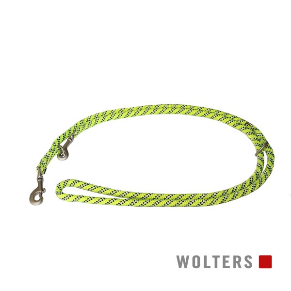 WOLTERS Leine reflekt gelb/ sw 200x9