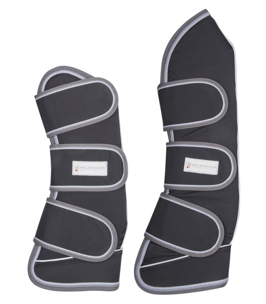 TRANSPORTGAMASCHE CLASSY, 4ER SET schwarz Pony