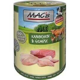 MAC´s Dog Kaninchen & Gemüse 400g